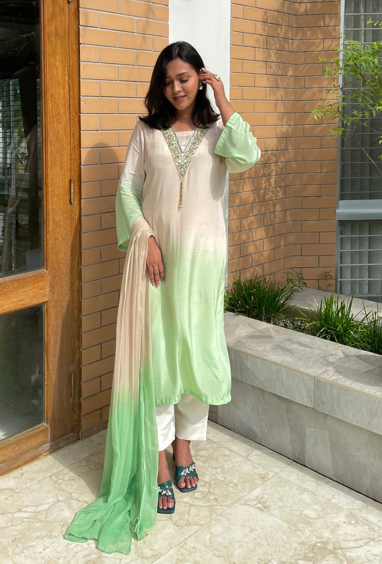 Silk Ombre - Green