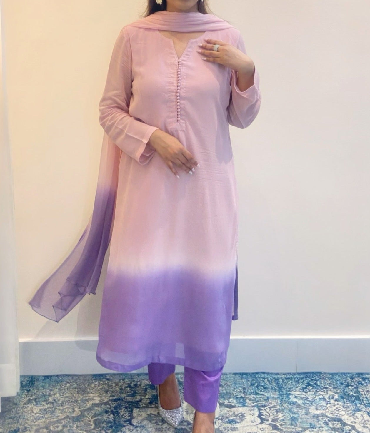 Mauve Ombre