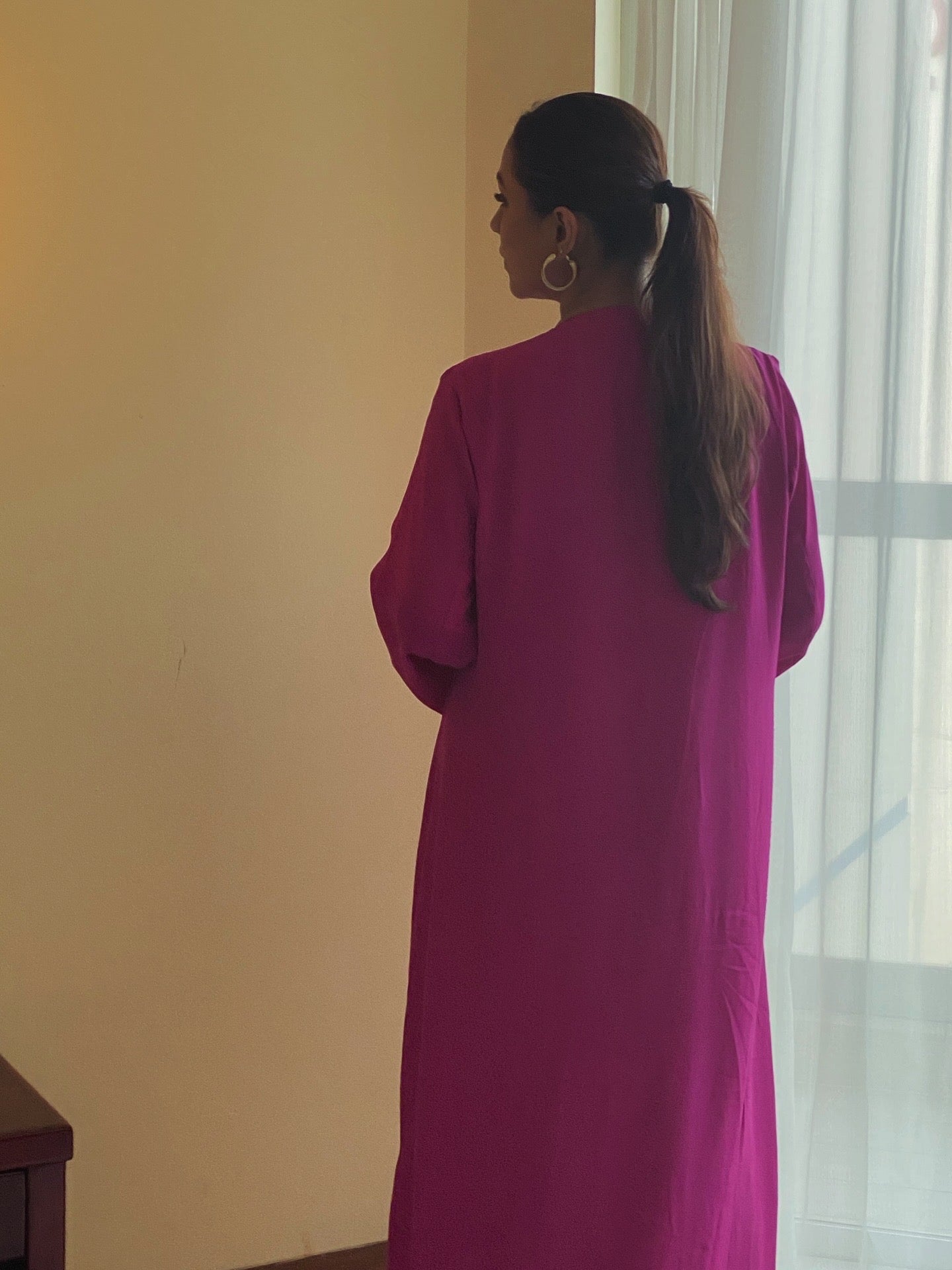 Fuchsia Kaftan