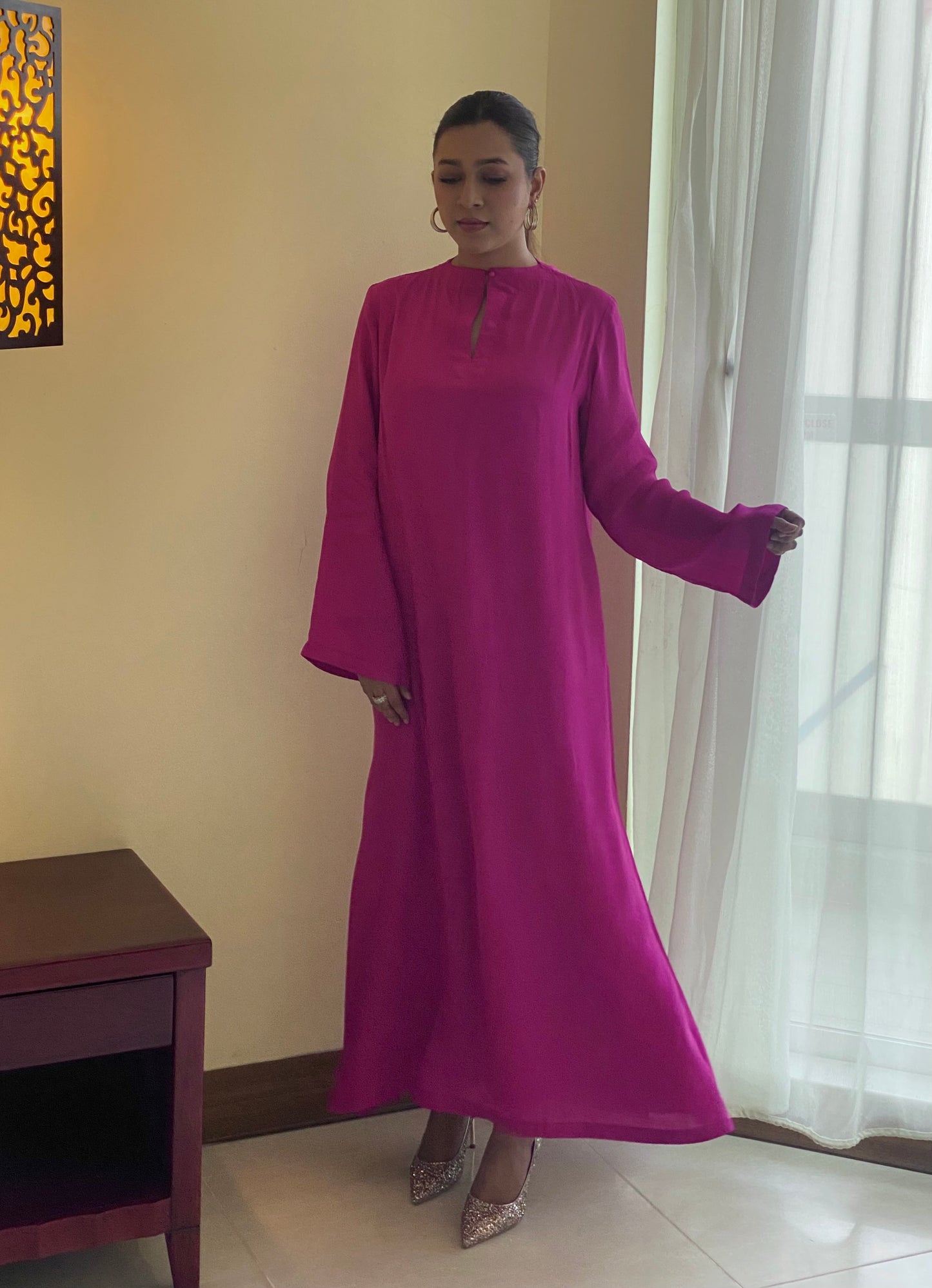 Fuchsia Kaftan