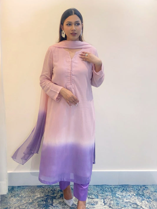 Mauve Ombre