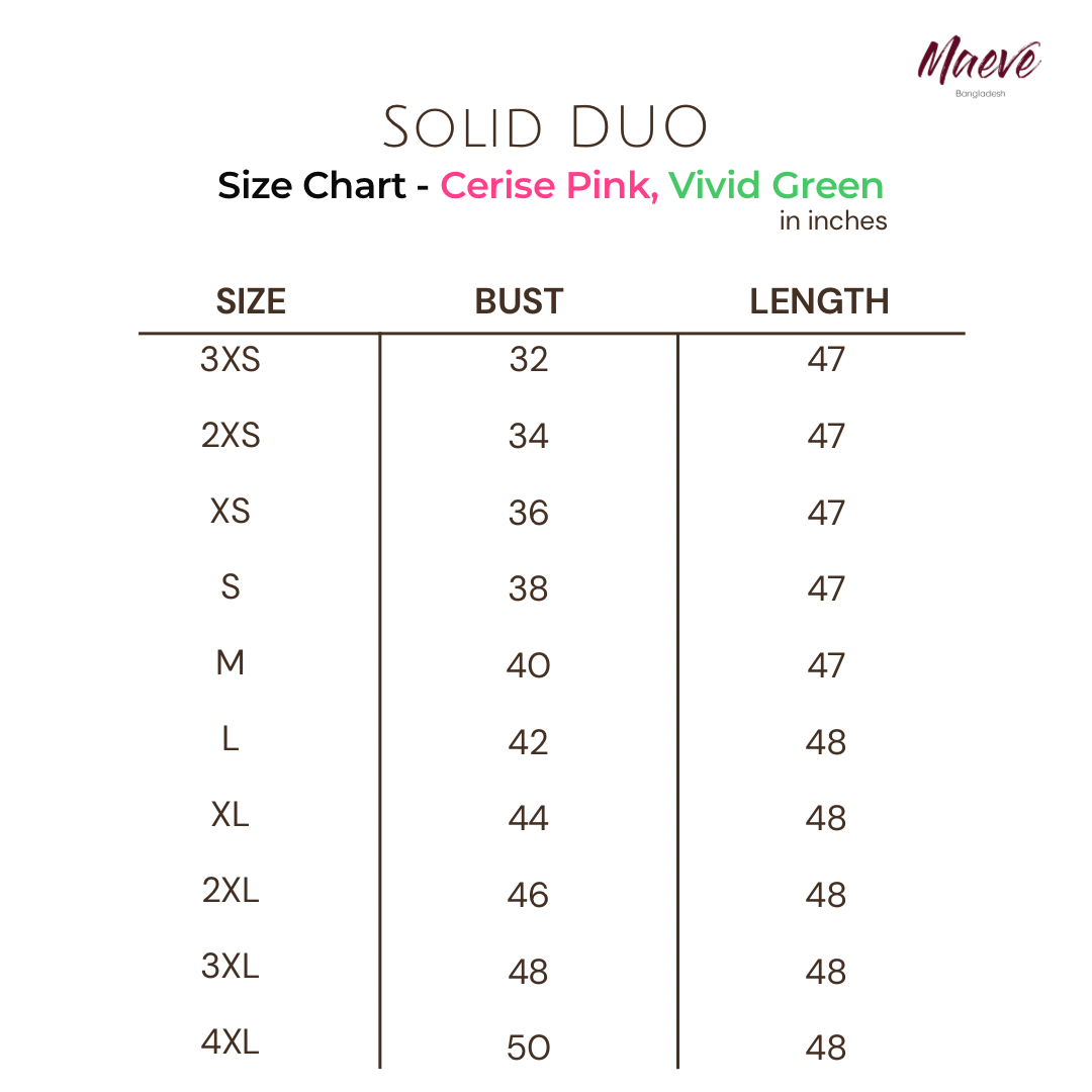 Solid Duo - Cerise Pink